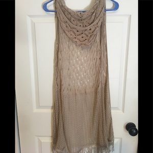 Lace short sleeve kimono